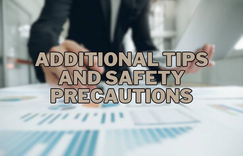 Additional Tips and Safety Precautions at drillsboss.com