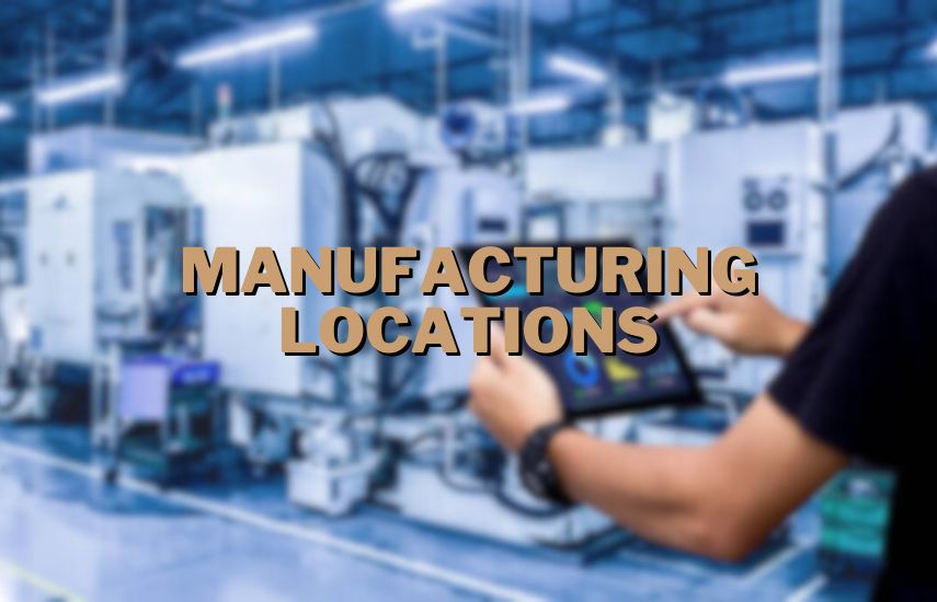 Manufacturing Locations at drillsboss.com