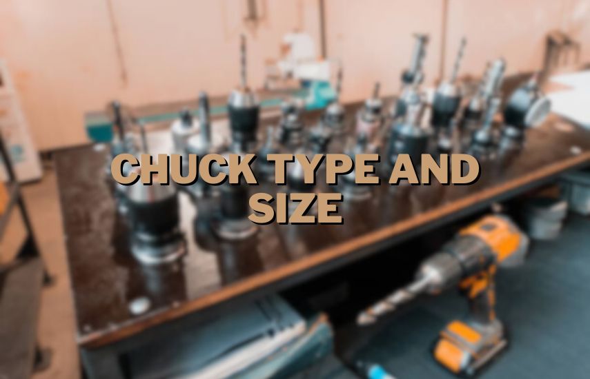 Chuck Type and Size at drillsboss.com