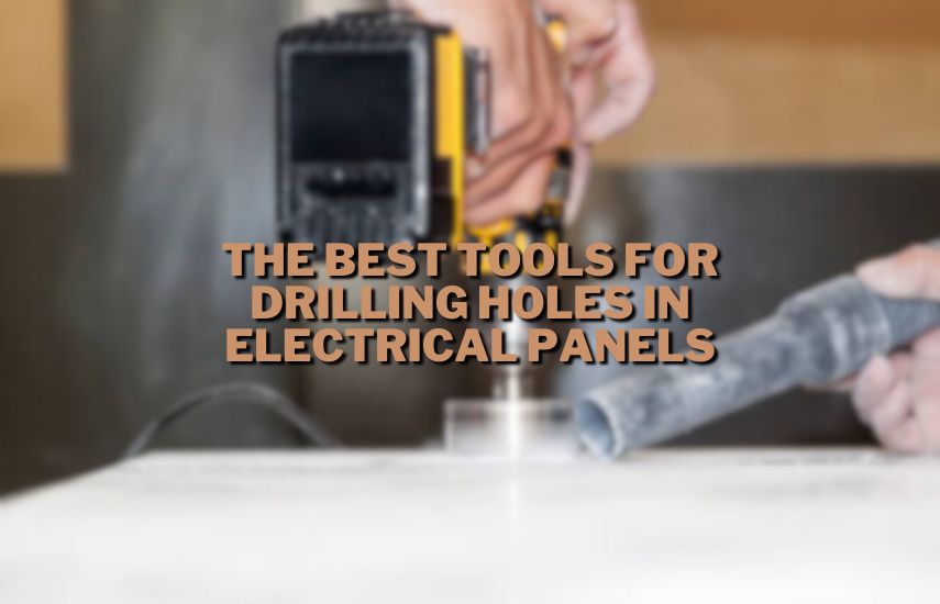 The Best Tools for Drilling Holes in Electrical Panels at drillsboss.com