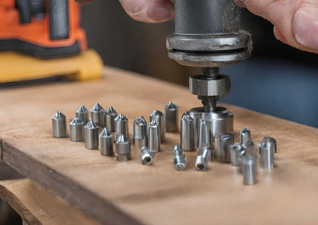 Steps for Riveting with a 3/16 Rivet