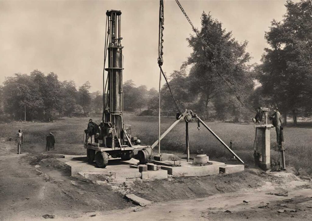 History of Borehole Drilling