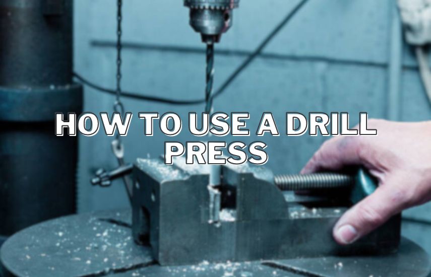 How To Use A Drill Press