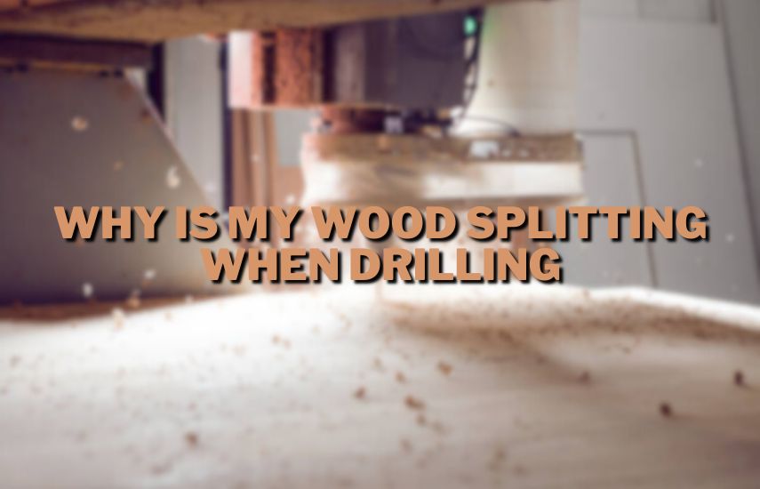 Why Is My Wood Splitting When Drilling