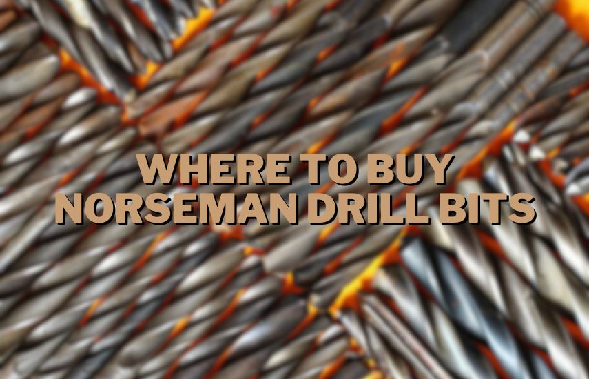 Where To Buy Norseman Drill Bits