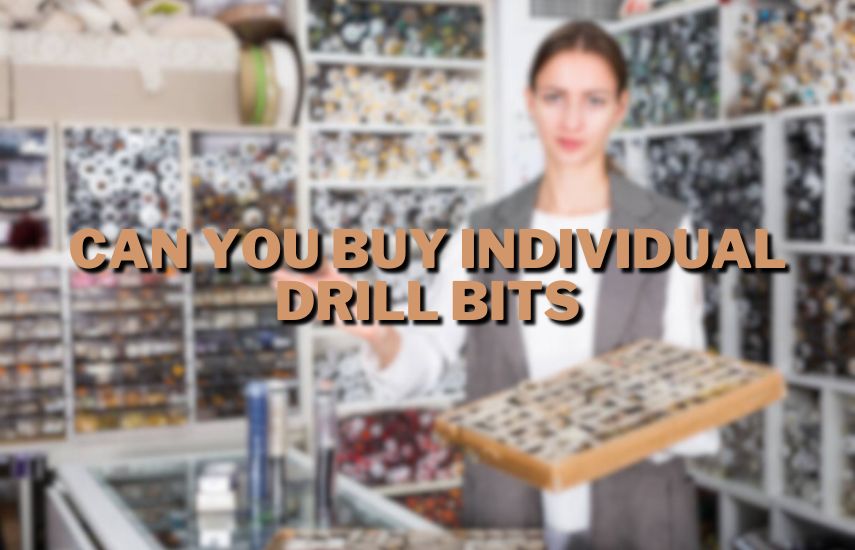 Can You Buy Individual Drill Bits