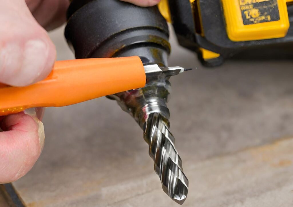Change Drill Bits with a Keyed Chuck