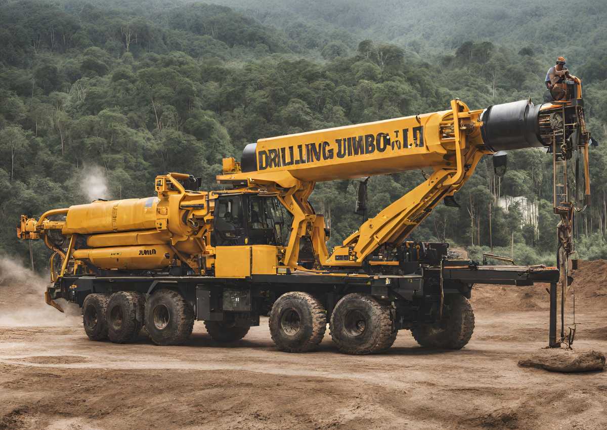 Drilling Jumbo: Precision in Action with Jumbo Drills